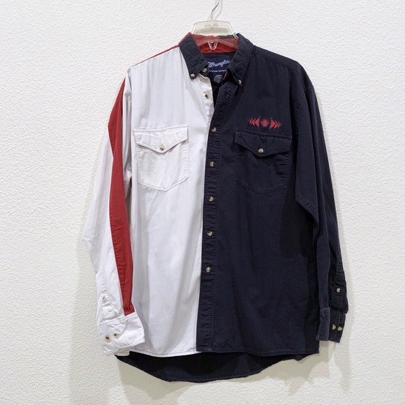 wrangler half sleeve shirts